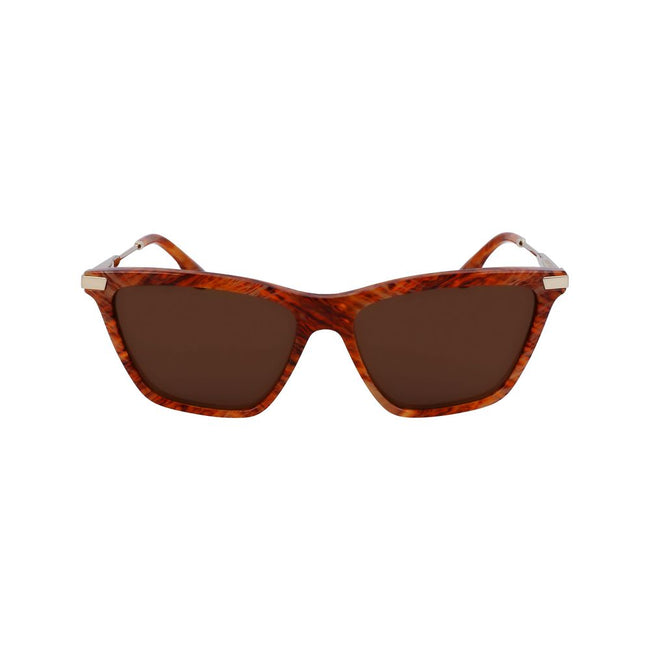 Victoria Beckham Brown Acetate Sunglasses Victoria Beckham