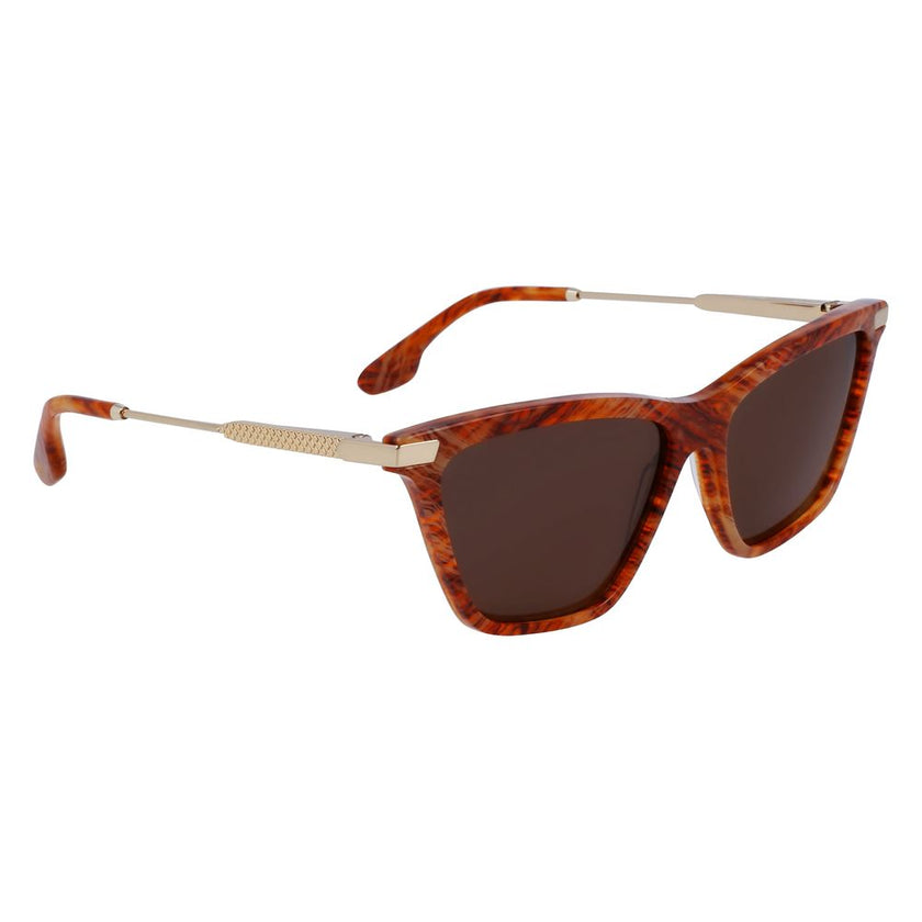 Victoria Beckham Brown Acetate Sunglasses Victoria Beckham