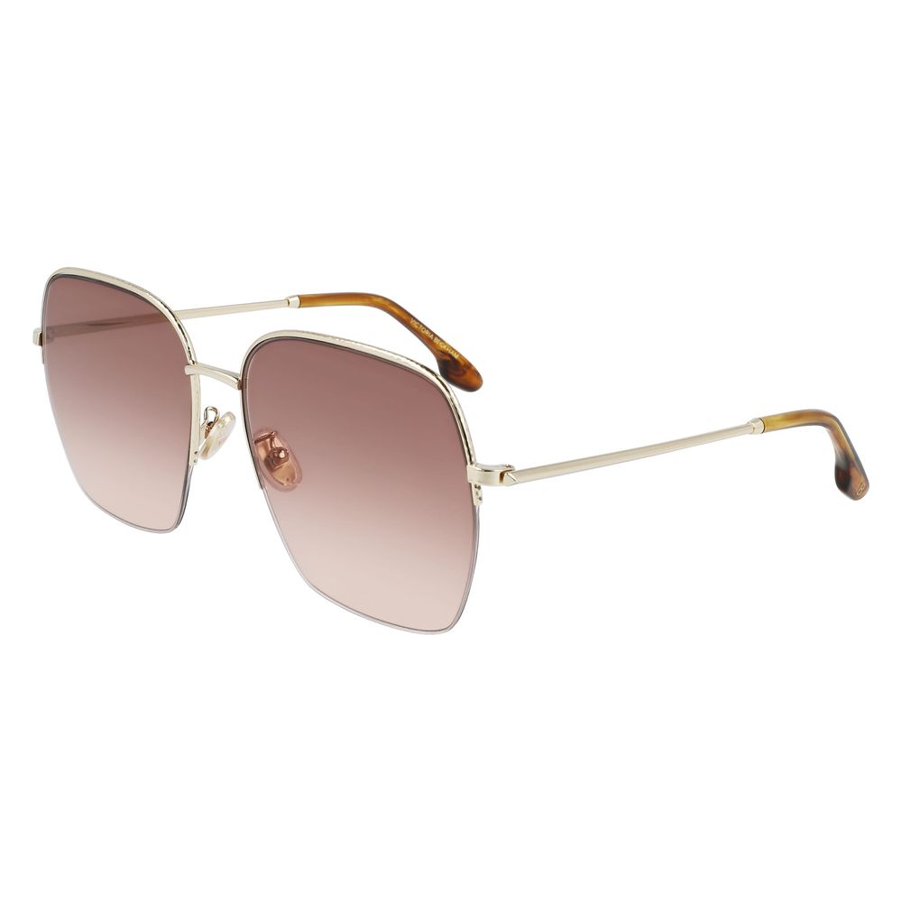 Victoria Beckham Gold Metal Sunglasses Victoria Beckham