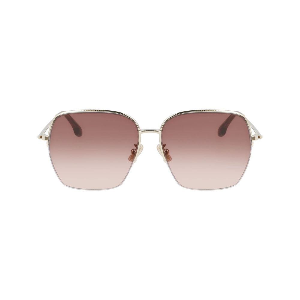 Victoria Beckham Gold Metal Sunglasses Victoria Beckham