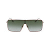 Victoria Beckham Gold Metal Sunglasses Victoria Beckham
