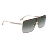 Victoria Beckham Gold Metal Sunglasses Victoria Beckham