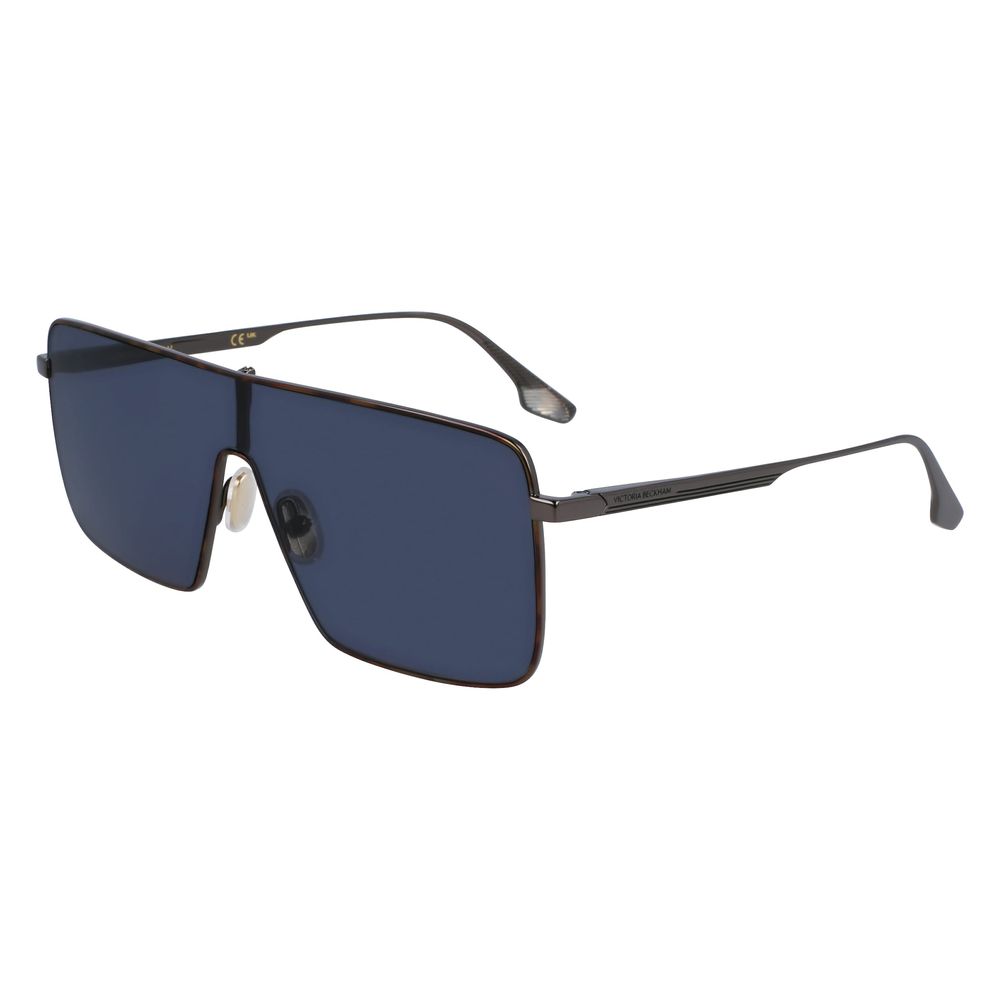 Victoria Beckham Gray Metal Sunglasses Victoria Beckham