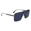 Victoria Beckham Gray Metal Sunglasses Victoria Beckham