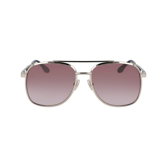 Victoria Beckham Gold Metal Sunglasses Victoria Beckham