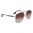 Victoria Beckham Gold Metal Sunglasses Victoria Beckham
