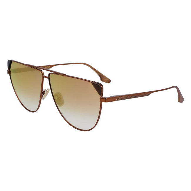 Victoria Beckham Brown Metal Sunglasses Victoria Beckham