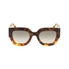 Victoria Beckham Brown Acetate Sunglasses Victoria Beckham