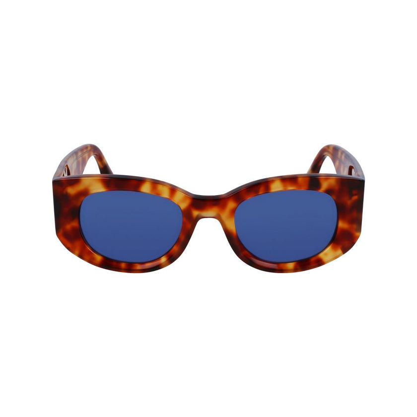 Victoria Beckham Brown Acetate Sunglasses Victoria Beckham