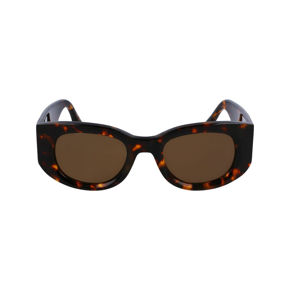Victoria Beckham Brown Acetate Sunglasses Victoria Beckham