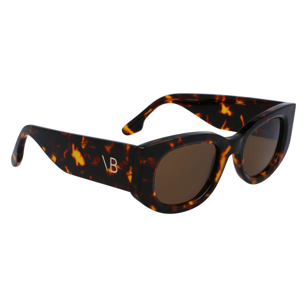 Victoria Beckham Brown Acetate Sunglasses Victoria Beckham