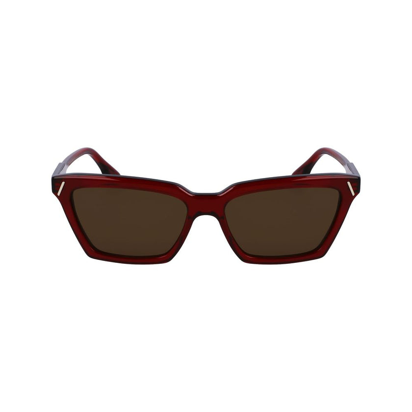 Victoria Beckham Red Acetate Sunglasses Victoria Beckham