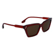 Victoria Beckham Red Acetate Sunglasses Victoria Beckham