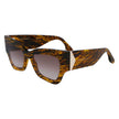 Victoria Beckham Brown Acetate Sunglasses Victoria Beckham