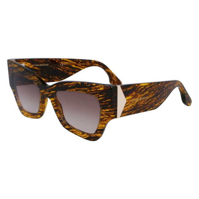 Victoria Beckham Brown Acetate Sunglasses Victoria Beckham