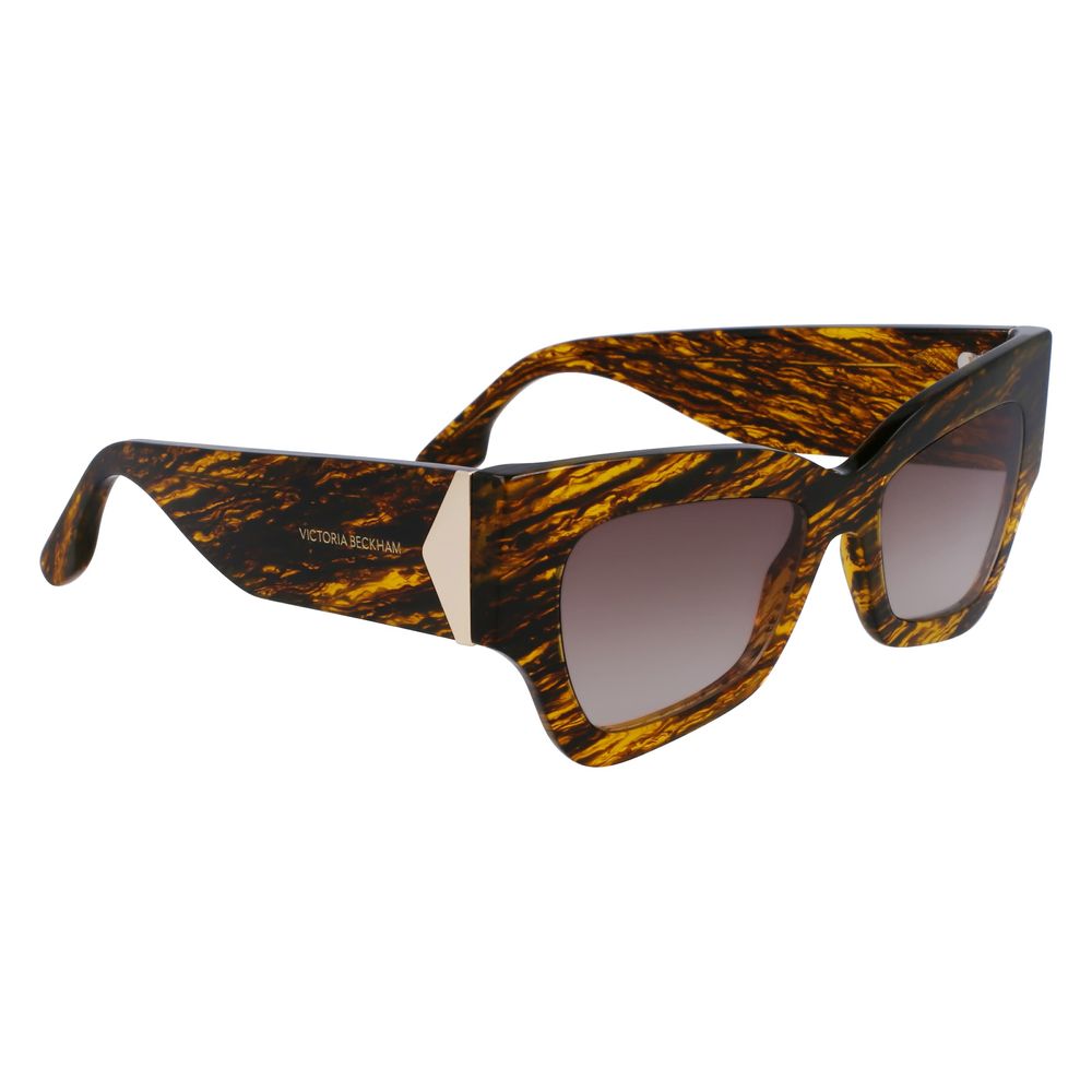 Victoria Beckham Brown Acetate Sunglasses Victoria Beckham