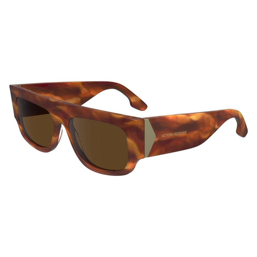 Victoria Beckham Brown Acetate Sunglasses Victoria Beckham
