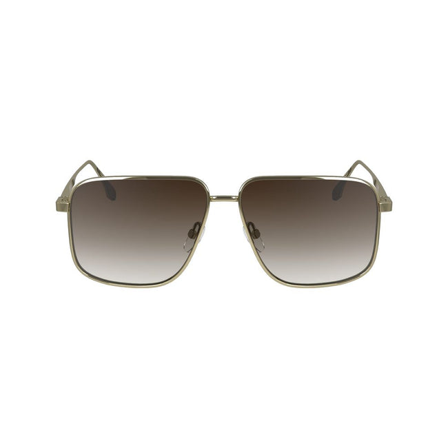 Victoria Beckham Gold Metal Sunglasses Victoria Beckham