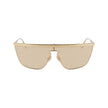 Victoria Beckham Gold Metal Sunglasses Victoria Beckham