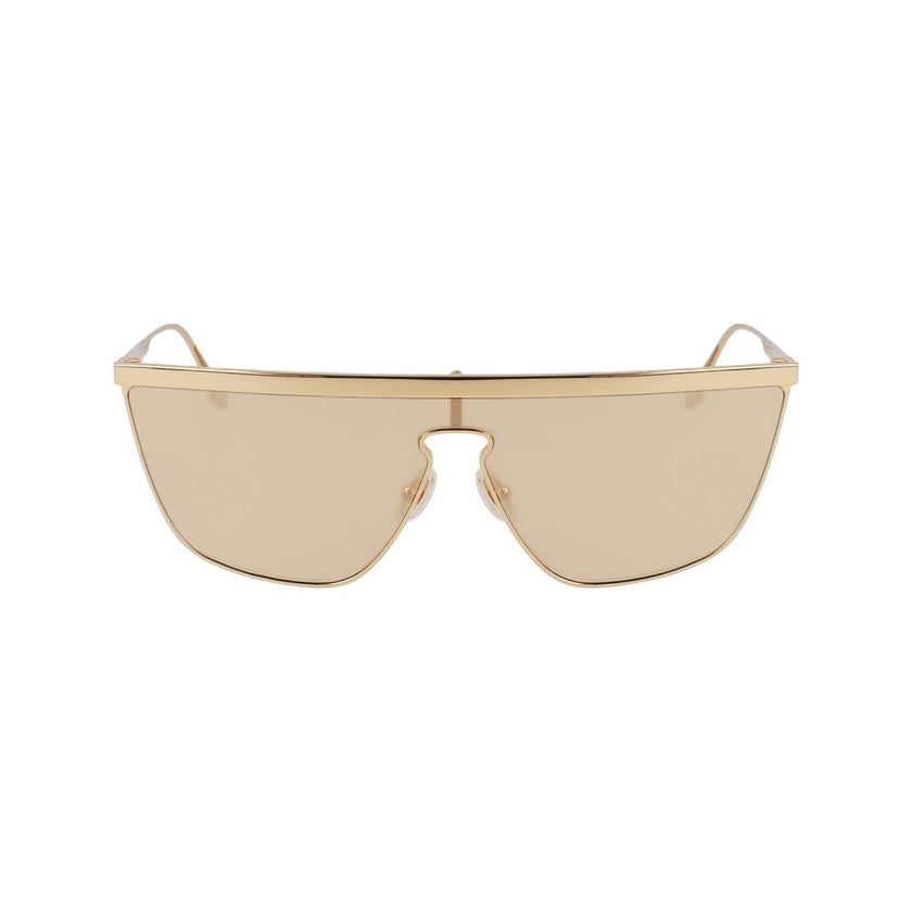 Victoria Beckham Gold Metal Sunglasses Victoria Beckham