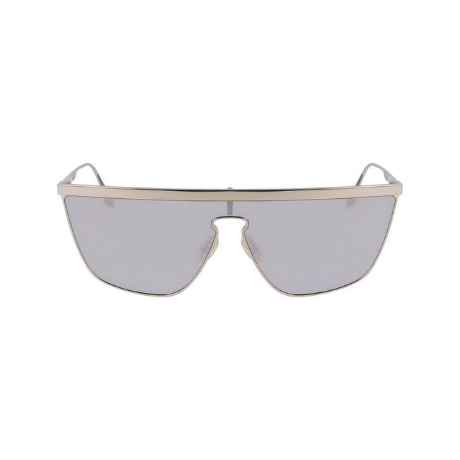 Victoria Beckham Gray Metal Sunglasses Victoria Beckham