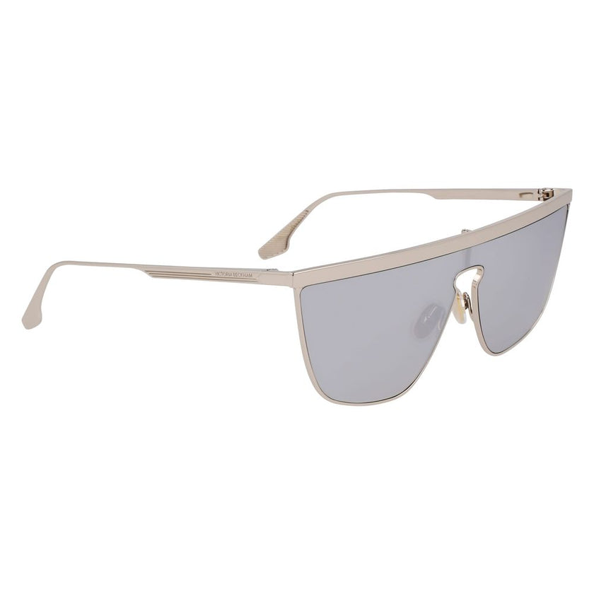 Victoria Beckham Gray Metal Sunglasses Victoria Beckham