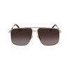 Victoria Beckham Gold Metal Sunglasses Victoria Beckham