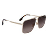 Victoria Beckham Gold Metal Sunglasses Victoria Beckham