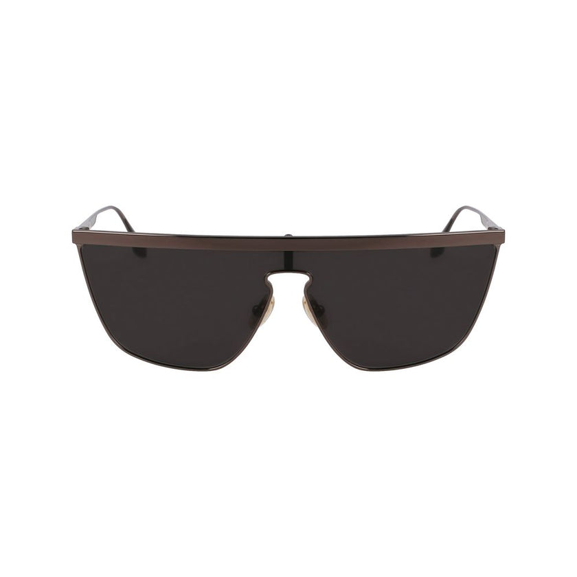 Victoria Beckham Gray Metal Sunglasses Victoria Beckham