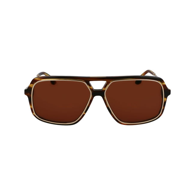 Victoria Beckham Brown Acetate Sunglasses Victoria Beckham
