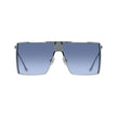 Victoria Beckham Gray Metal Sunglasses Victoria Beckham