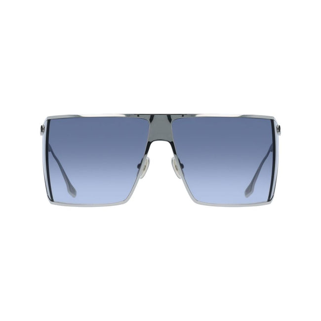 Victoria Beckham Gray Metal Sunglasses Victoria Beckham