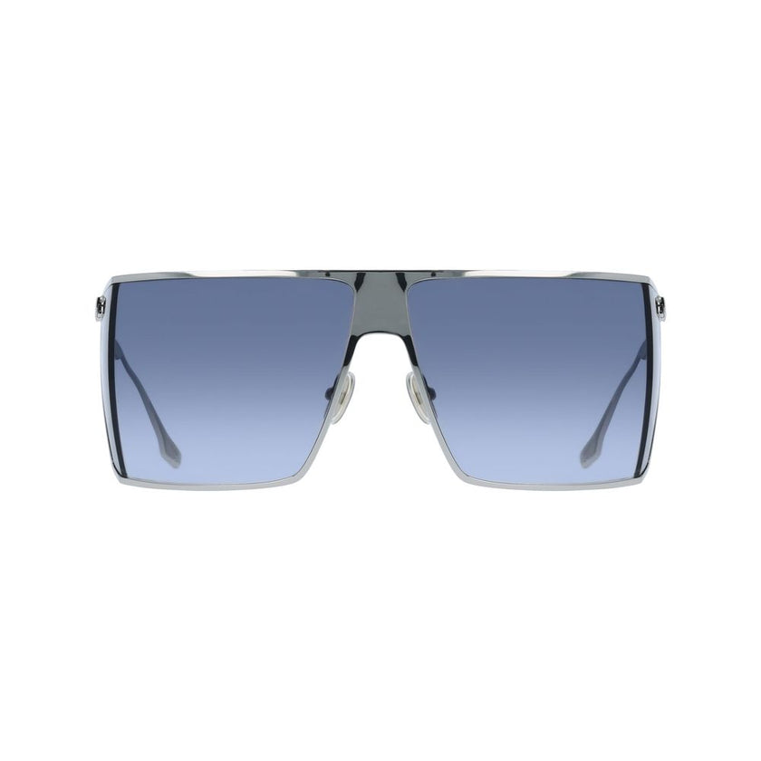 Victoria Beckham Gray Metal Sunglasses Victoria Beckham