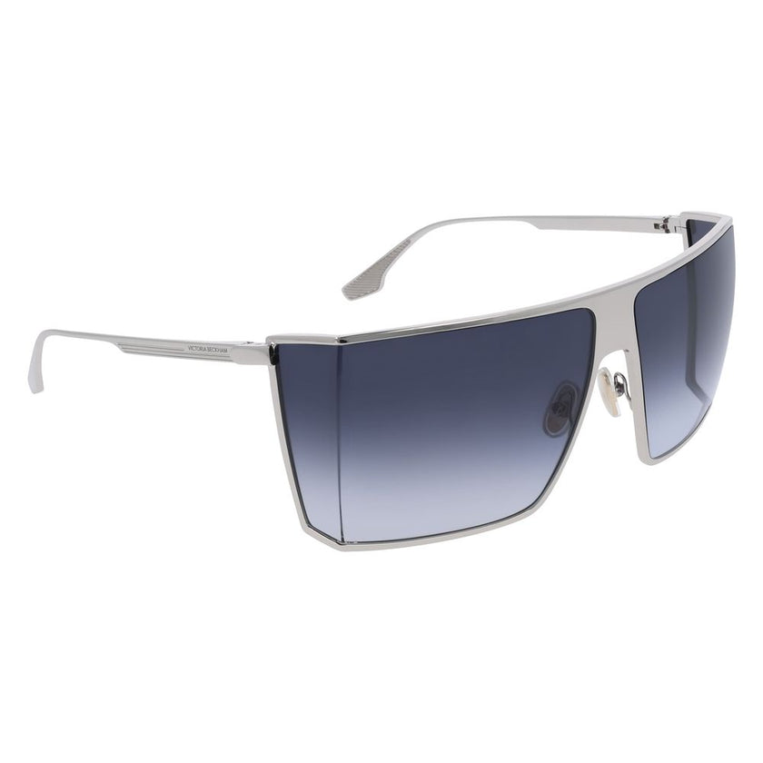 Victoria Beckham Gray Metal Sunglasses Victoria Beckham