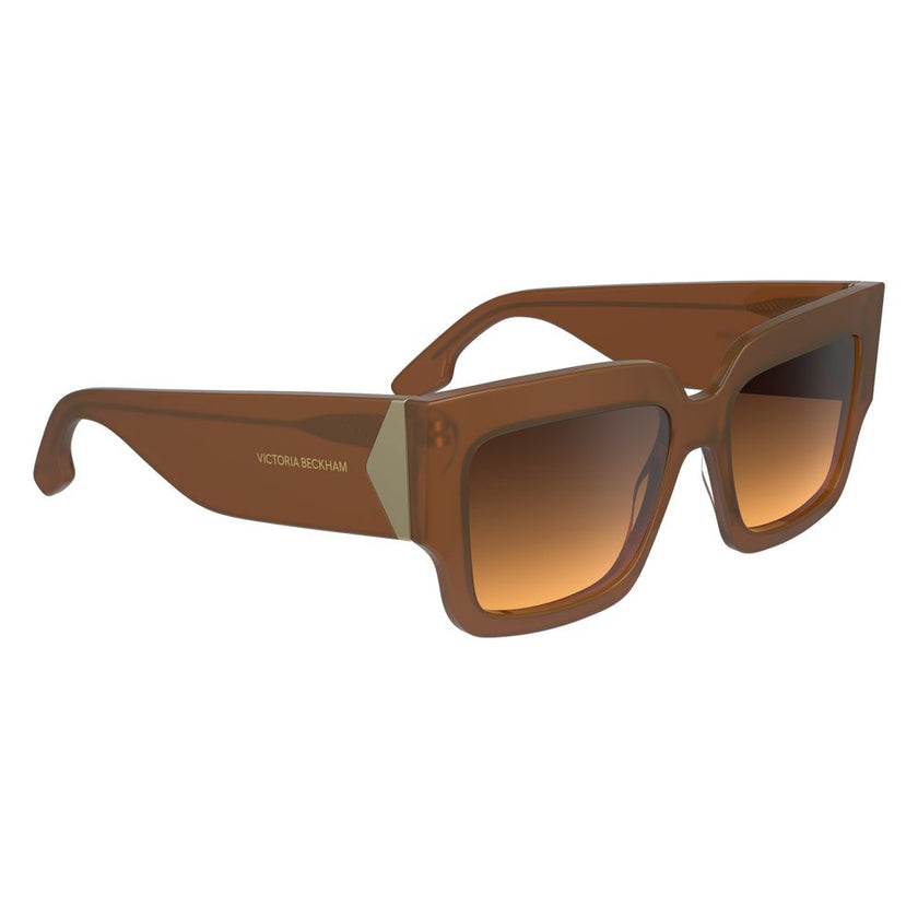 Victoria Beckham Brown Acetate Sunglasses Victoria Beckham