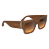 Victoria Beckham Brown Acetate Sunglasses Victoria Beckham