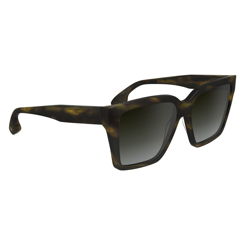 Victoria Beckham Brown Acetate Sunglasses Victoria Beckham