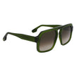 Victoria Beckham Green Acetate Sunglasses Victoria Beckham