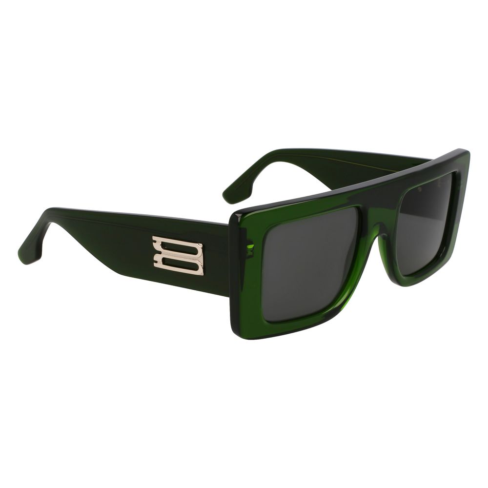 Victoria Beckham Green Acetate Sunglasses Victoria Beckham