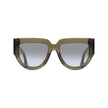 Victoria Beckham Brown Acetate Sunglasses Victoria Beckham