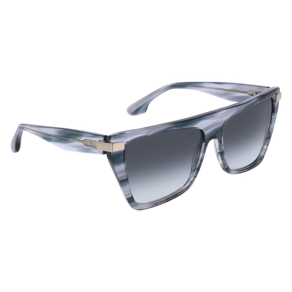 Victoria Beckham Gray Acetate Sunglasses Victoria Beckham