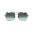 Victoria Beckham Gold Metal Sunglasses Victoria Beckham
