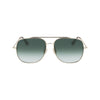Victoria Beckham Gold Metal Sunglasses Victoria Beckham