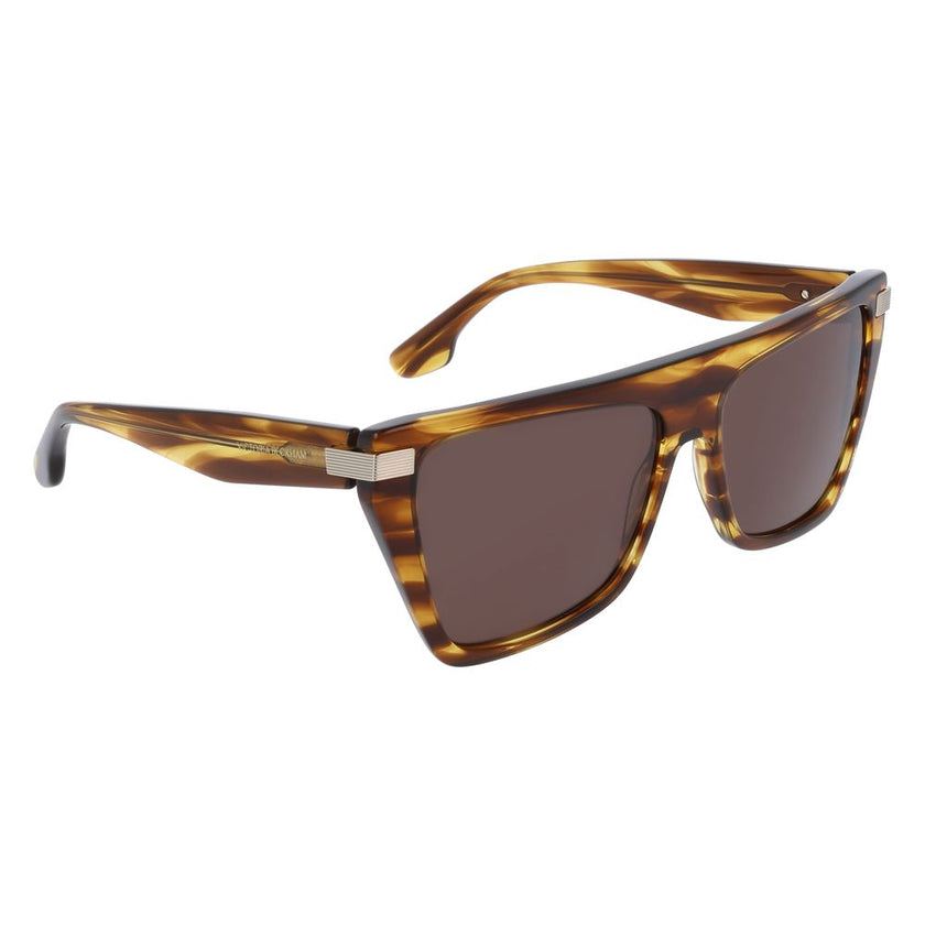 Victoria Beckham Brown Acetate Sunglasses Victoria Beckham