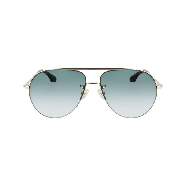 Victoria Beckham Gold Metal Sunglasses Victoria Beckham