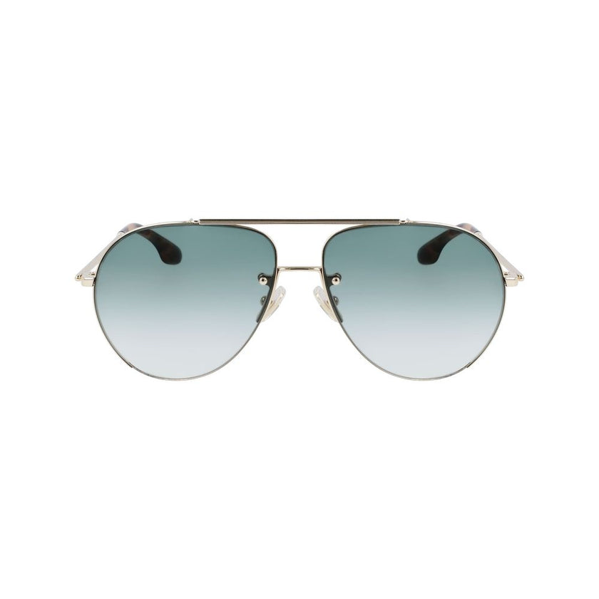 Victoria Beckham Gold Metal Sunglasses Victoria Beckham