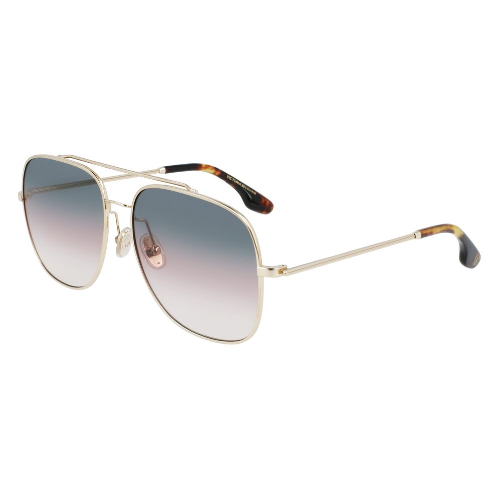 Victoria Beckham Gold Metal Sunglasses Victoria Beckham