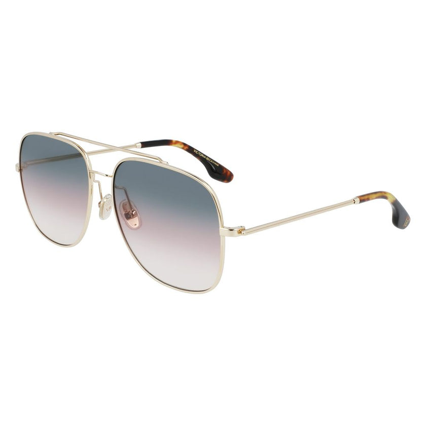Victoria Beckham Gold Metal Sunglasses Victoria Beckham