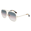 Victoria Beckham Gold Metal Sunglasses Victoria Beckham