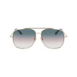 Victoria Beckham Gold Metal Sunglasses Victoria Beckham